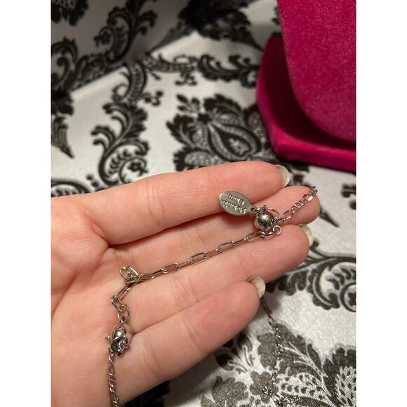 By Alexa Rae (BAR) fashion fairytale silver grape heart necklace - Picture 3 of 4